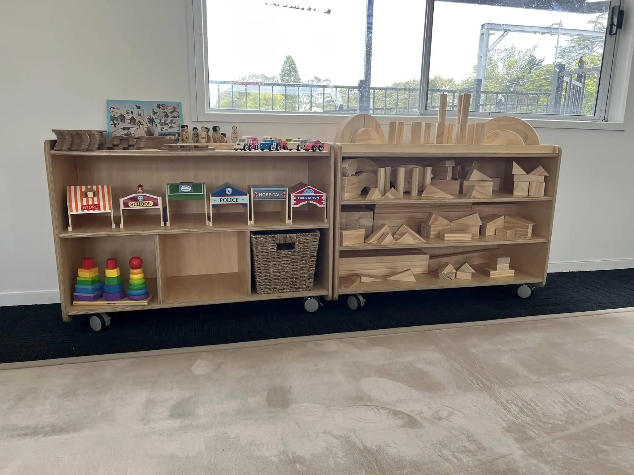 Indoor play area of Little Blessings